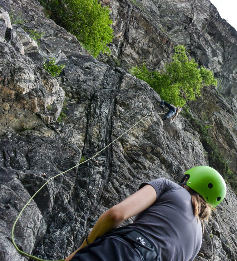 Climbing with Respect Aktionstag 2024 Engelswand (Foto: Jonas Neulinger)