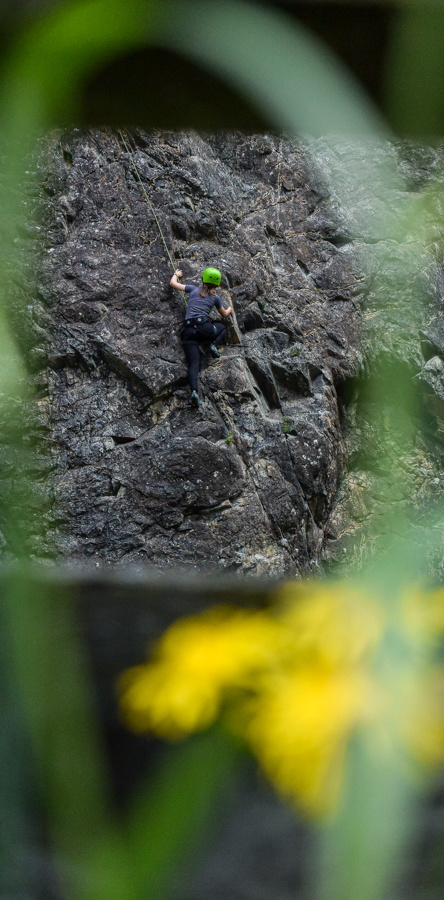 Climbing with Respect Aktionstag 2024 Engelswand (Foto: Jonas Neulinger)