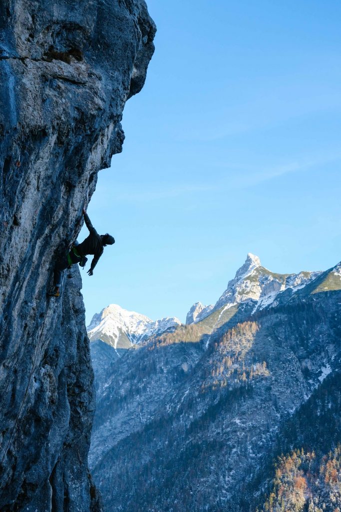 Im Winter an der Chinesischen Mauer, Foto: Simon Schöpf I Climbers Paradise