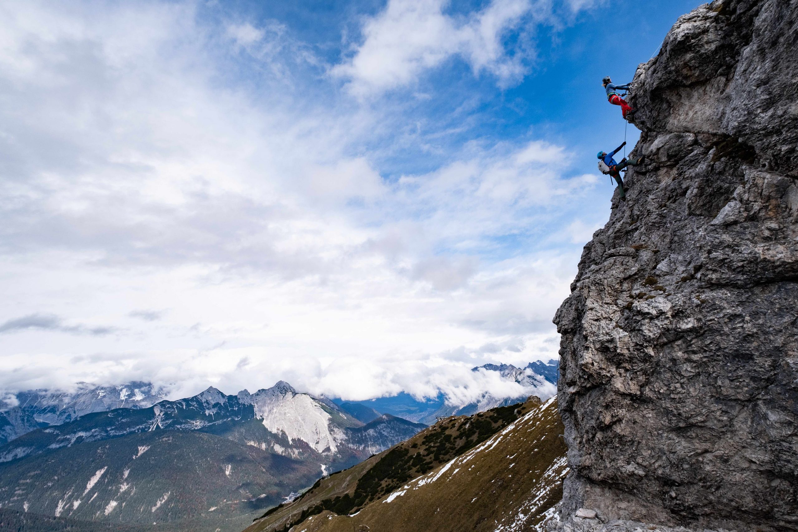 Klettersteig Seefelder Spitze, Foto: Hannes Mair, alpsolut I Climbers Paradise