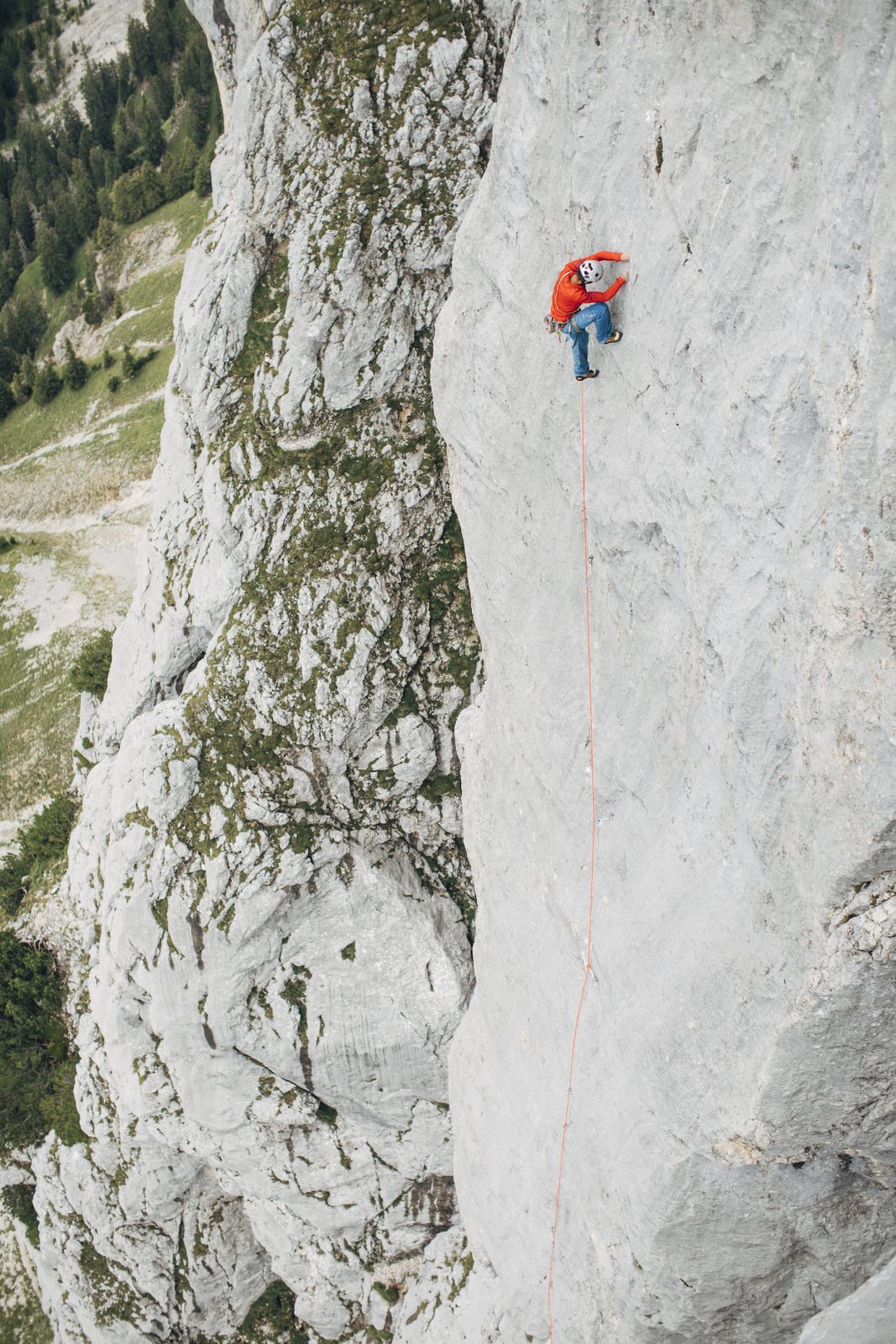 Klettern an der Roten Flüh im Tannheimer Tal, Foto: Elias Holzknecht | Climbers Paradise