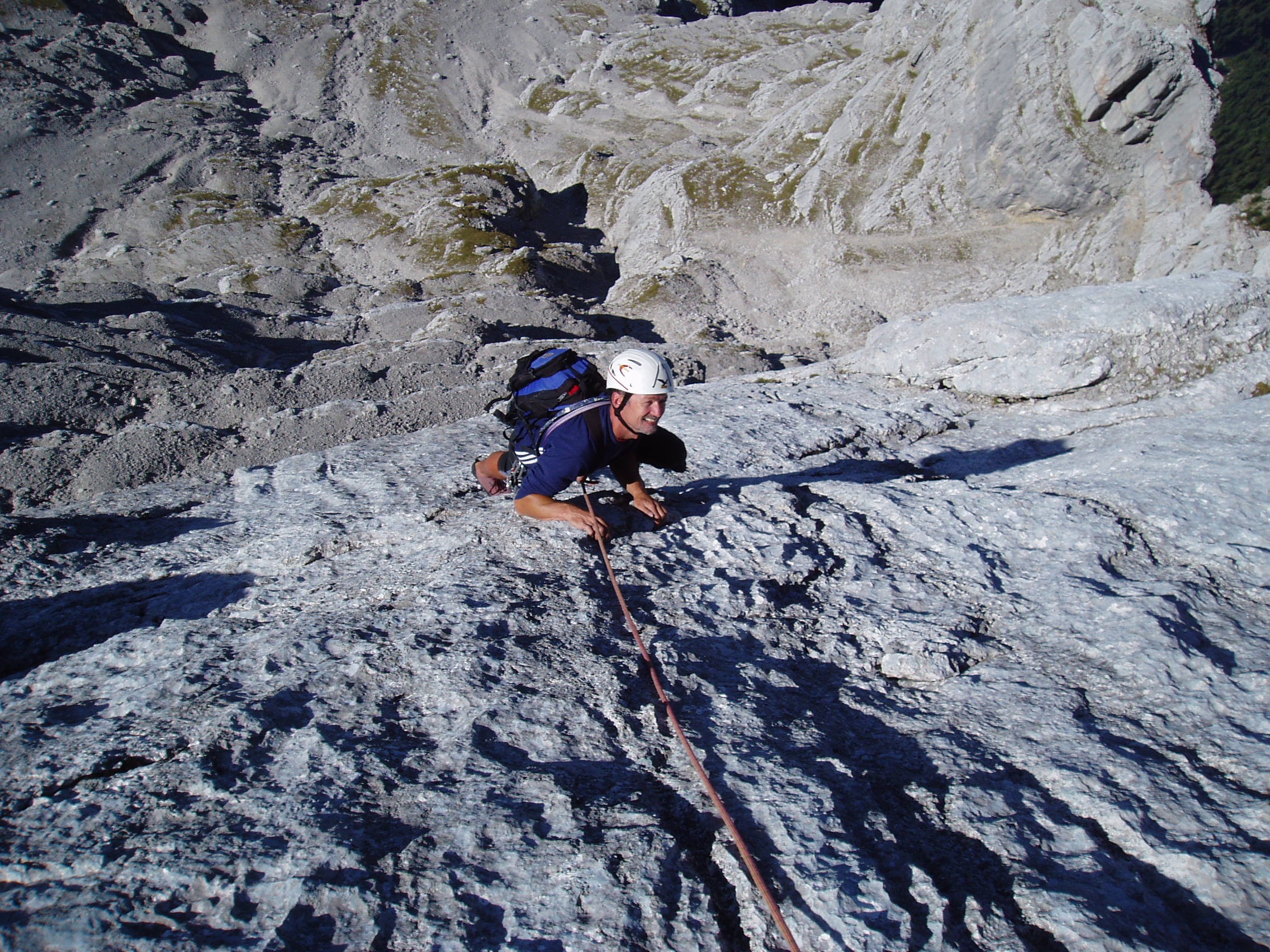 Ende ... Nie? 38 Seillängen Bombenfels! Foto: Adi Stocker