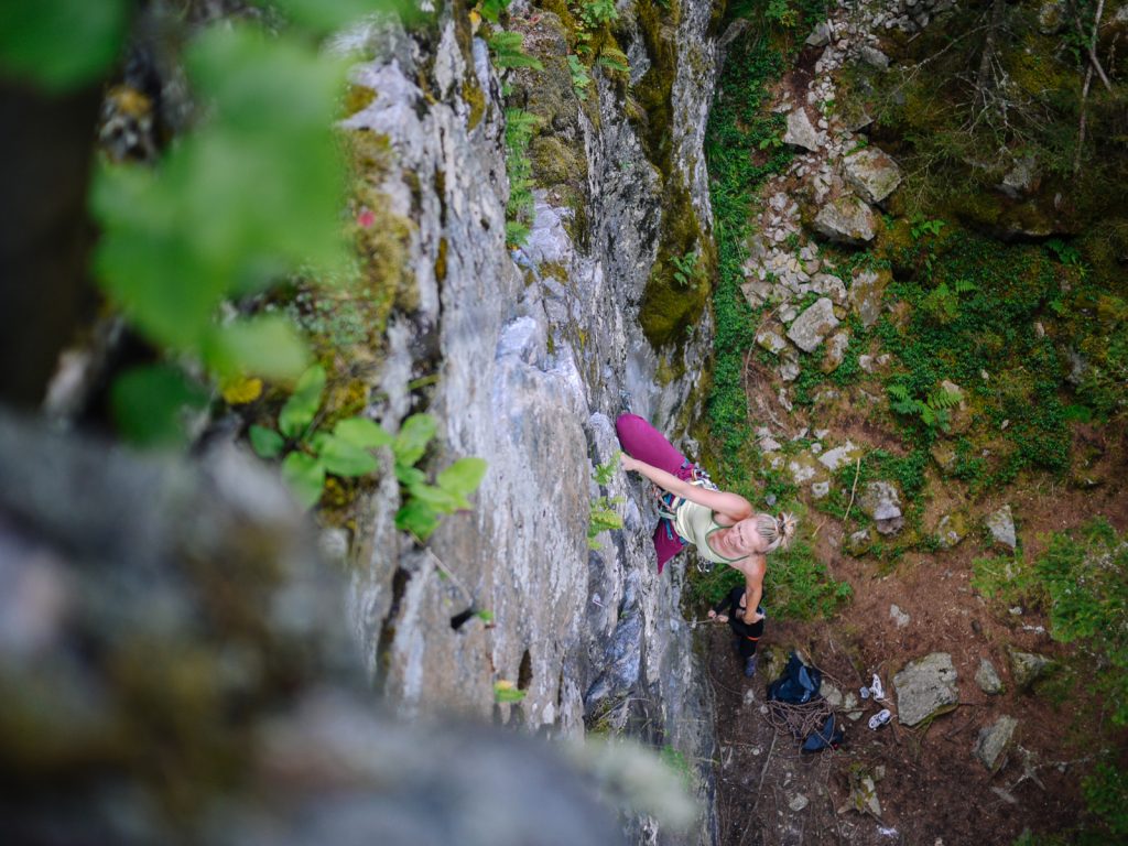 Klettern in Ötztal, Niederthai, Foto: Simon Schöpf | Climbers Paradise