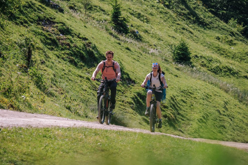 ebike & Climb Multerkarwand Treffauer (Wilder Kaiser). Foto: Simon Schöpf