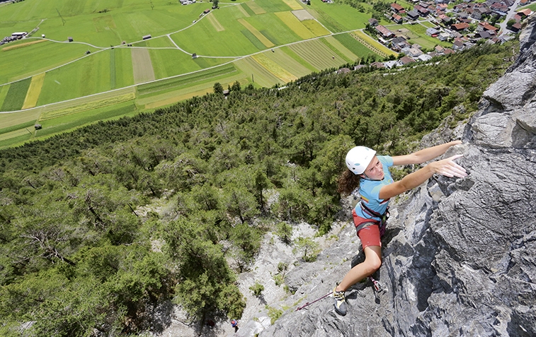 Ein Ganzjahres-Fels: die Rote Wand, Foto: Günter Durner | Climbers Paradise