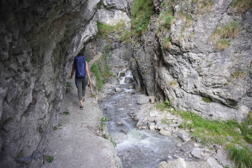 Zugang Ehnbachklamm, Foto: Benjamin Zörer I Climbers Paradise