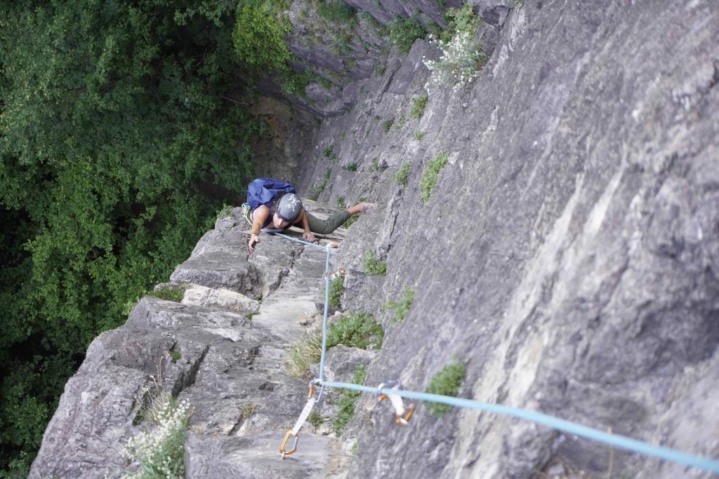 Am Jungmannschaftsriss, Foto: Benjamin Zörer I Climbers Paradise