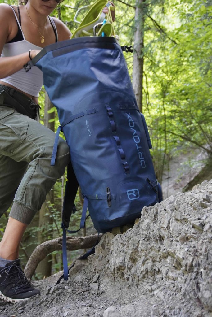 Rucksack für Mehrsseillängentour, Foto: Benjamin Zörer I Climbers Paradise