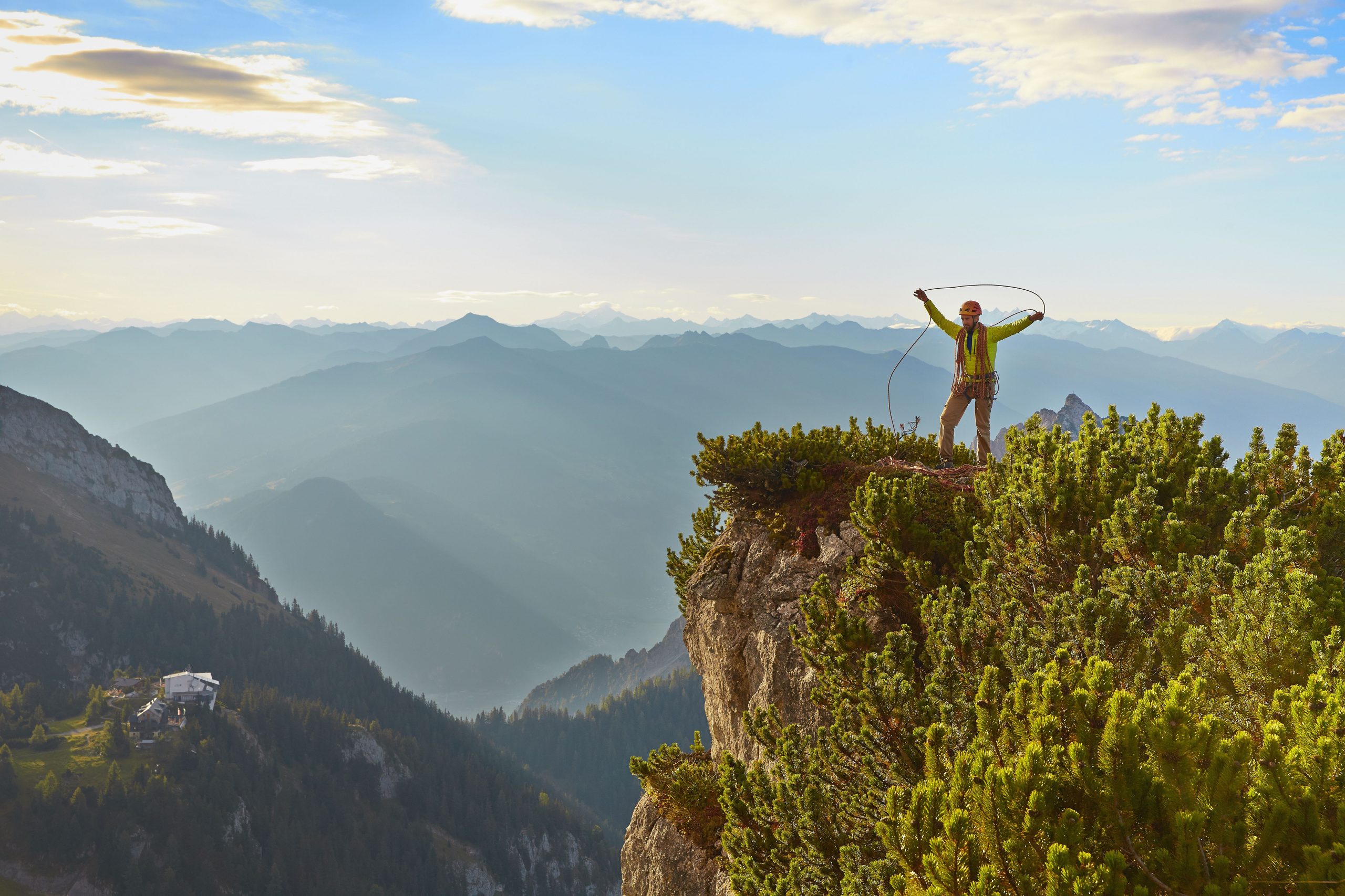 Klettern im Rofan, Foto: TVB Achensee I Climbers Paradise