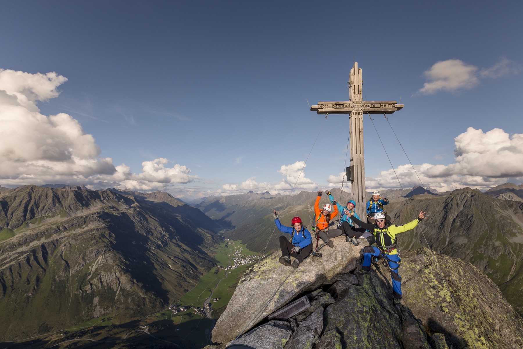 Paznaun Klettersteig Ballun; Foto: TVB Paznaun-Ischgl I Climbers Paradise