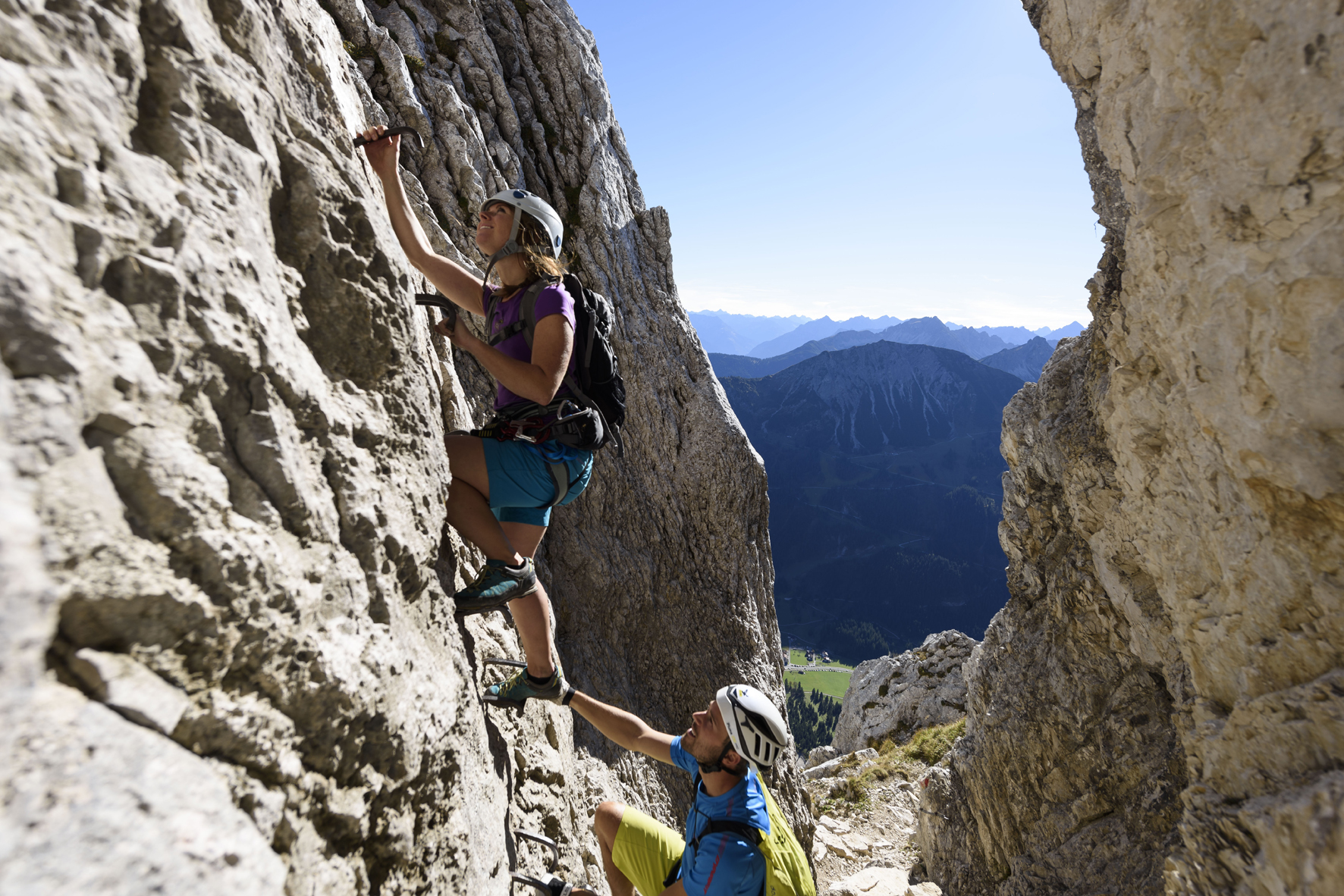 Klettersteig im Tannheimer Tal, Foto: TVB Tannheimer Tal I Climbers Paradise