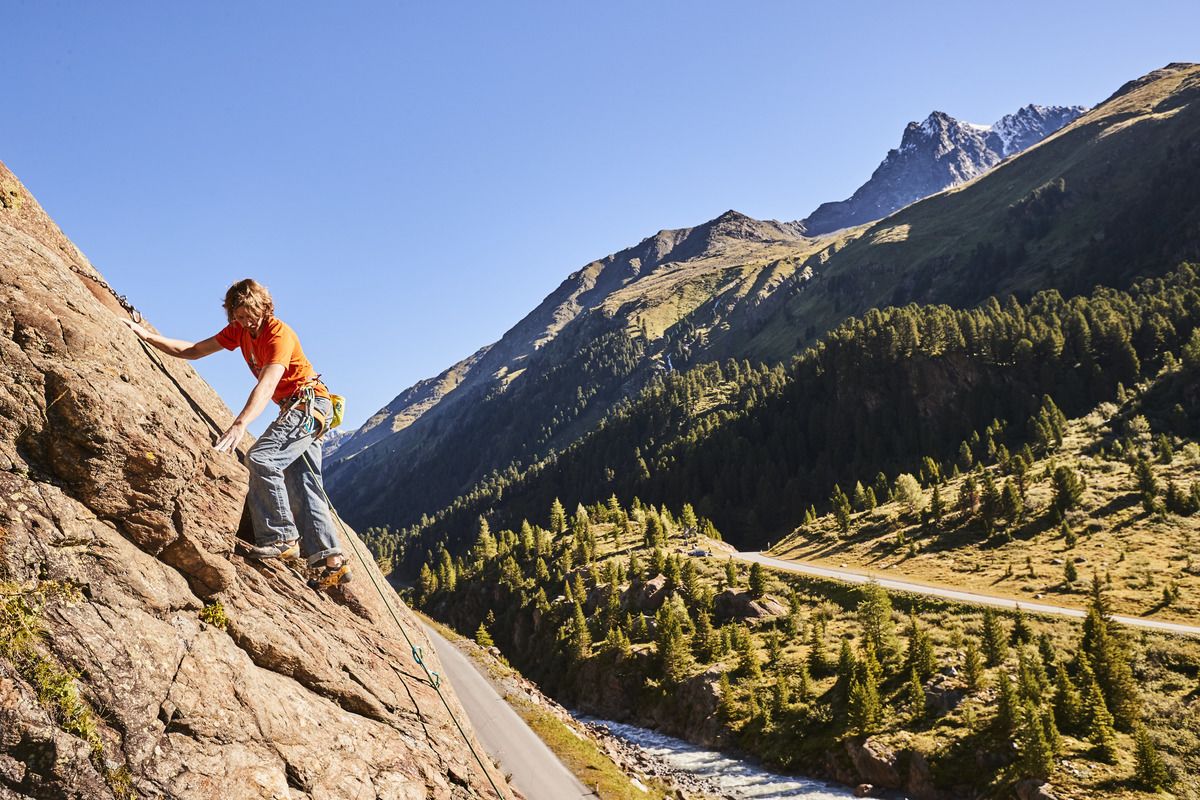 Klettern an heißen Tagen, Foto: Christian Waldiger I Climbers Paradise