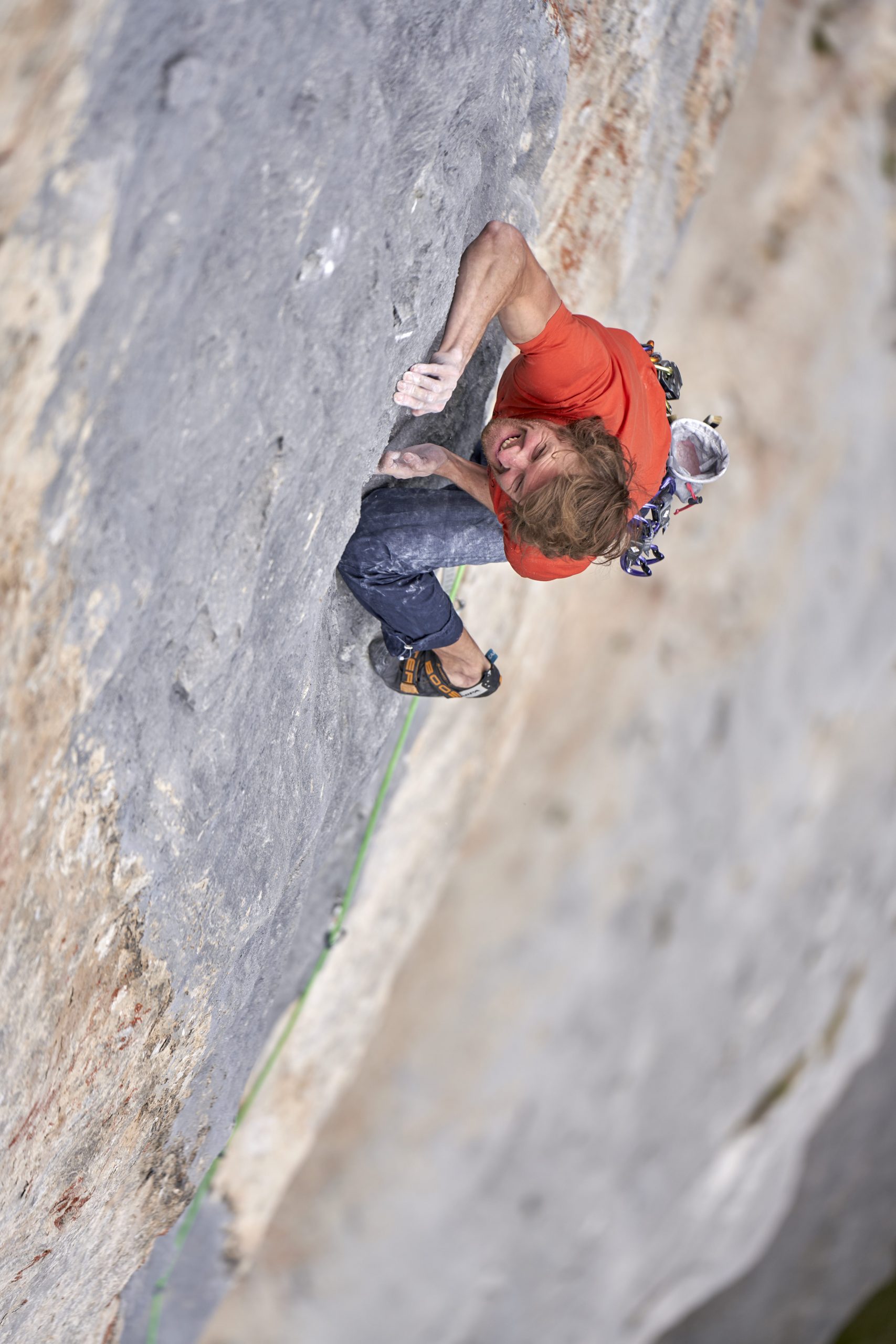 Markus Bendler in "A Hiobe", Foto: Michael Meisl I Climbers Paradise