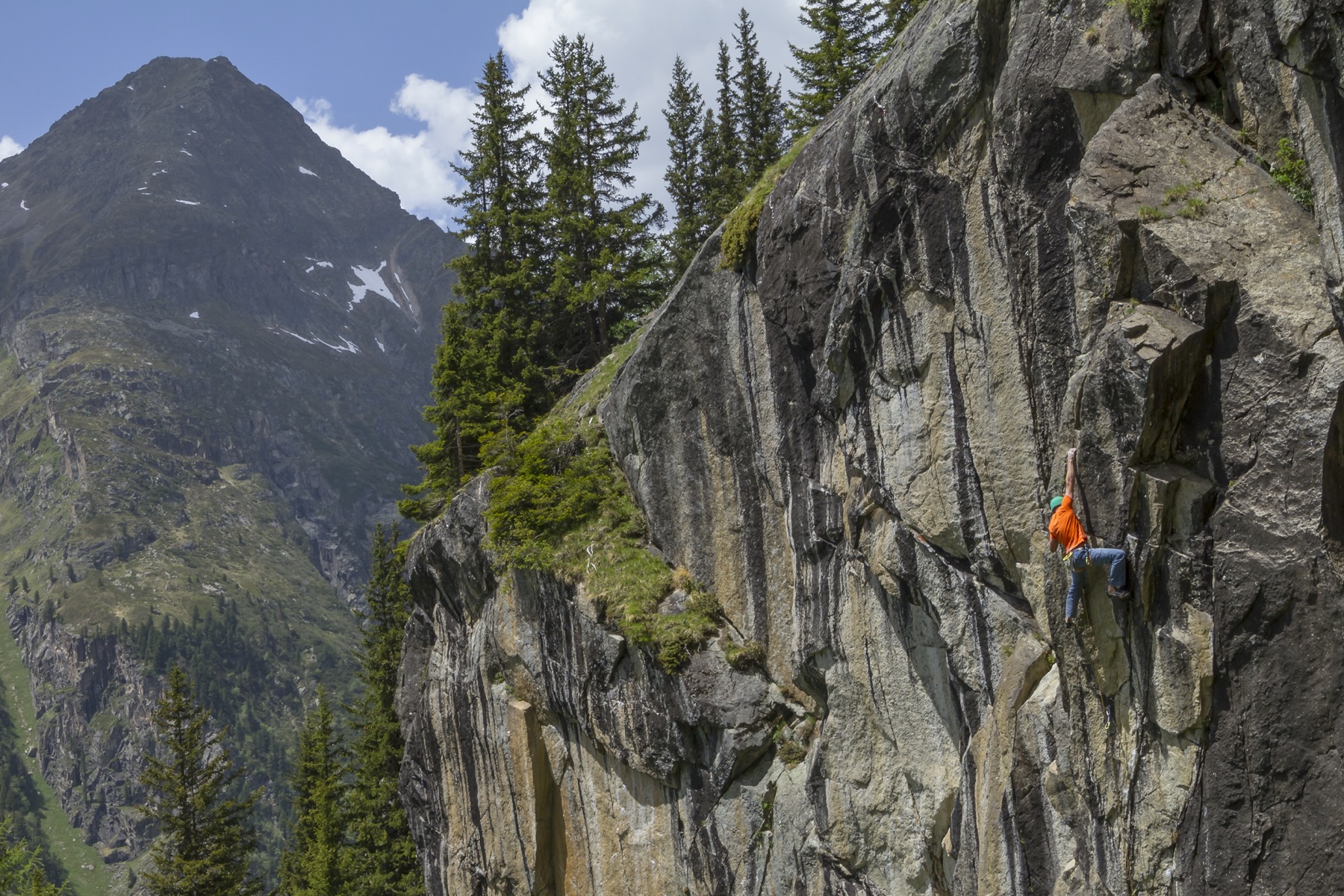 Klettergebiet „Hexenkessel“ im Pitztal, Foto: TVB Pitztal, Benedikt Falbesoner I Climbers Paradise 