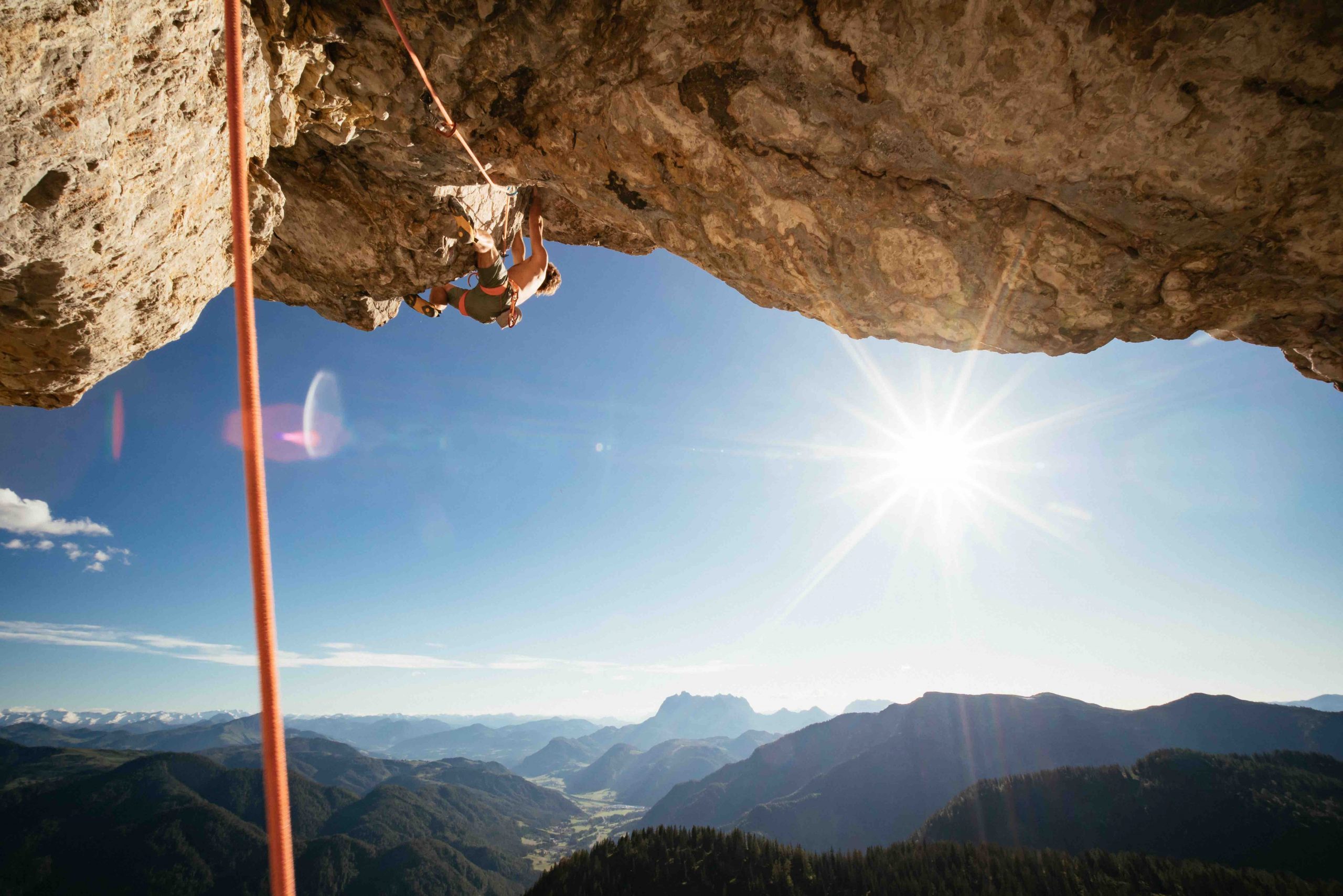 Steinberge - Toni und Guido Überhang, Foto: Daniel Gollner I Climbers Paradise