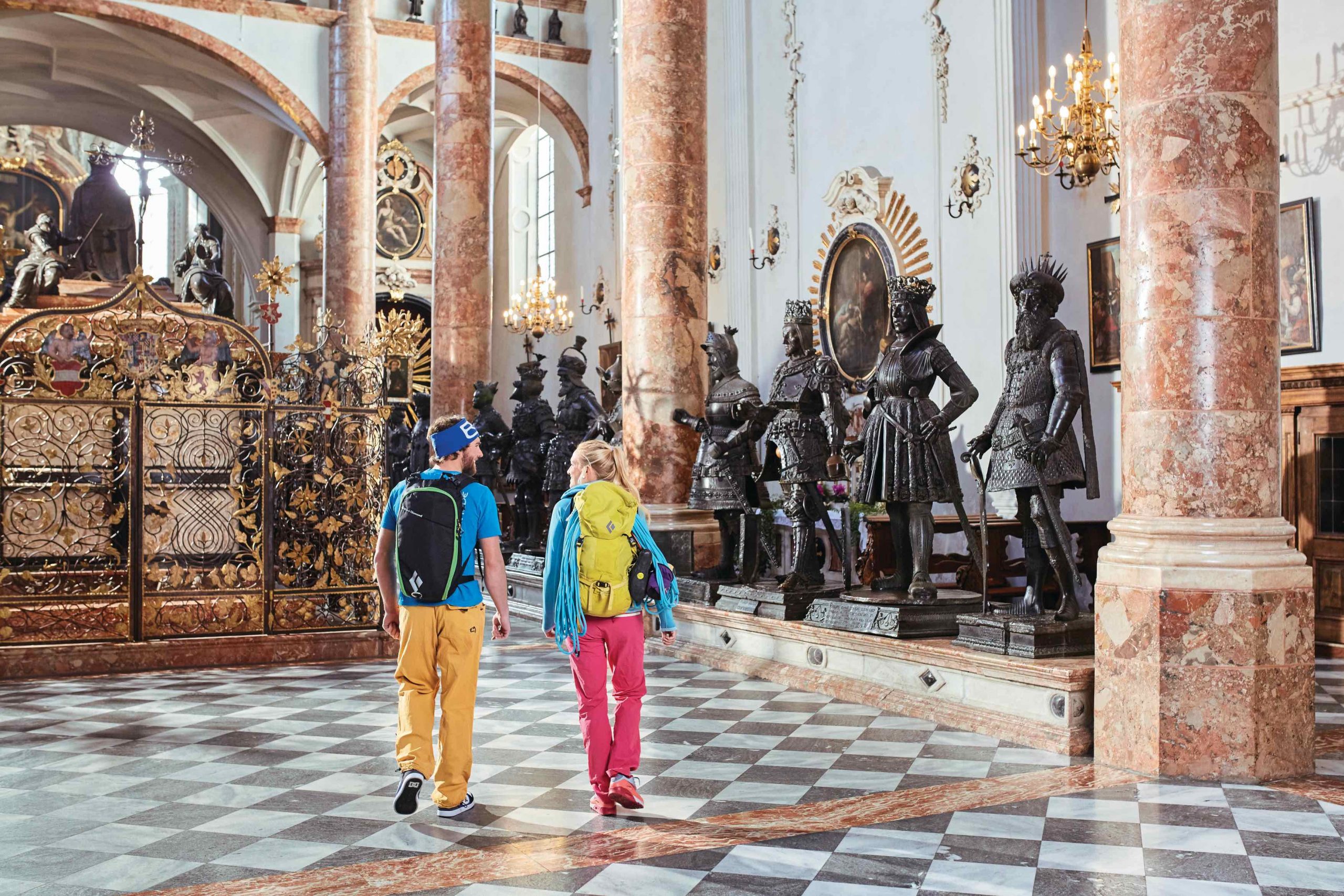 Hofkirche, Foto: Innsbruck Tourismus, Christian Vorhofer I Climbers Paradise