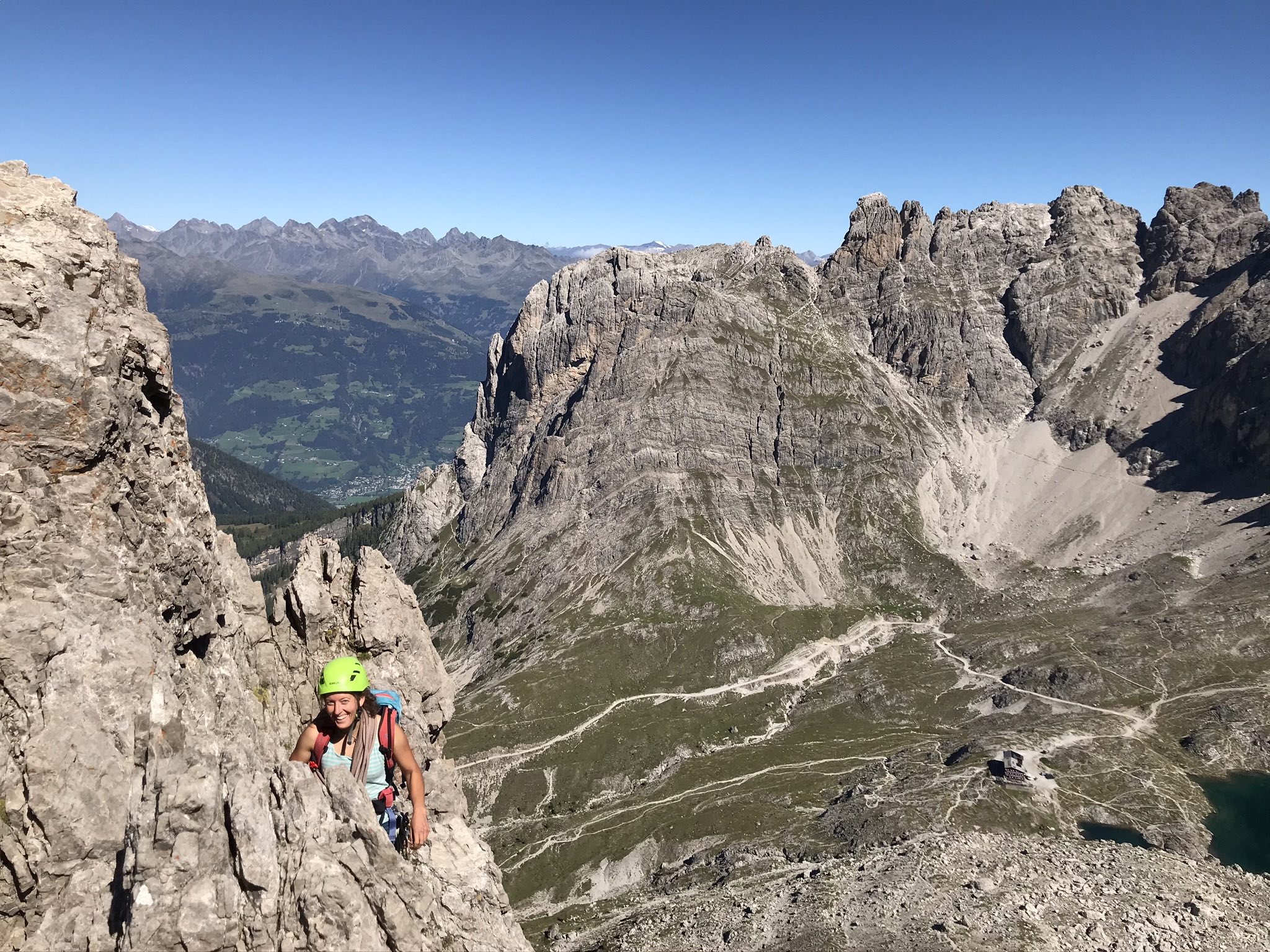 Alpinklettern Karlsbader Hütte, Foto: Thomas Wanner I Climbers Paradise