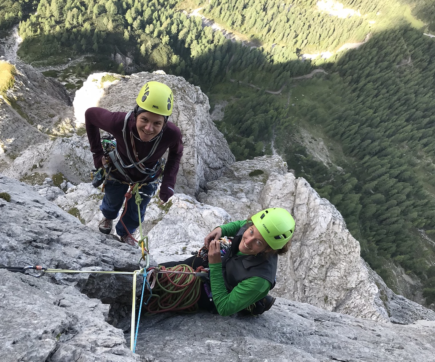 Alpinklettern, Kletterpartner, Foto: Thomas Wanner I Climbers Paradise