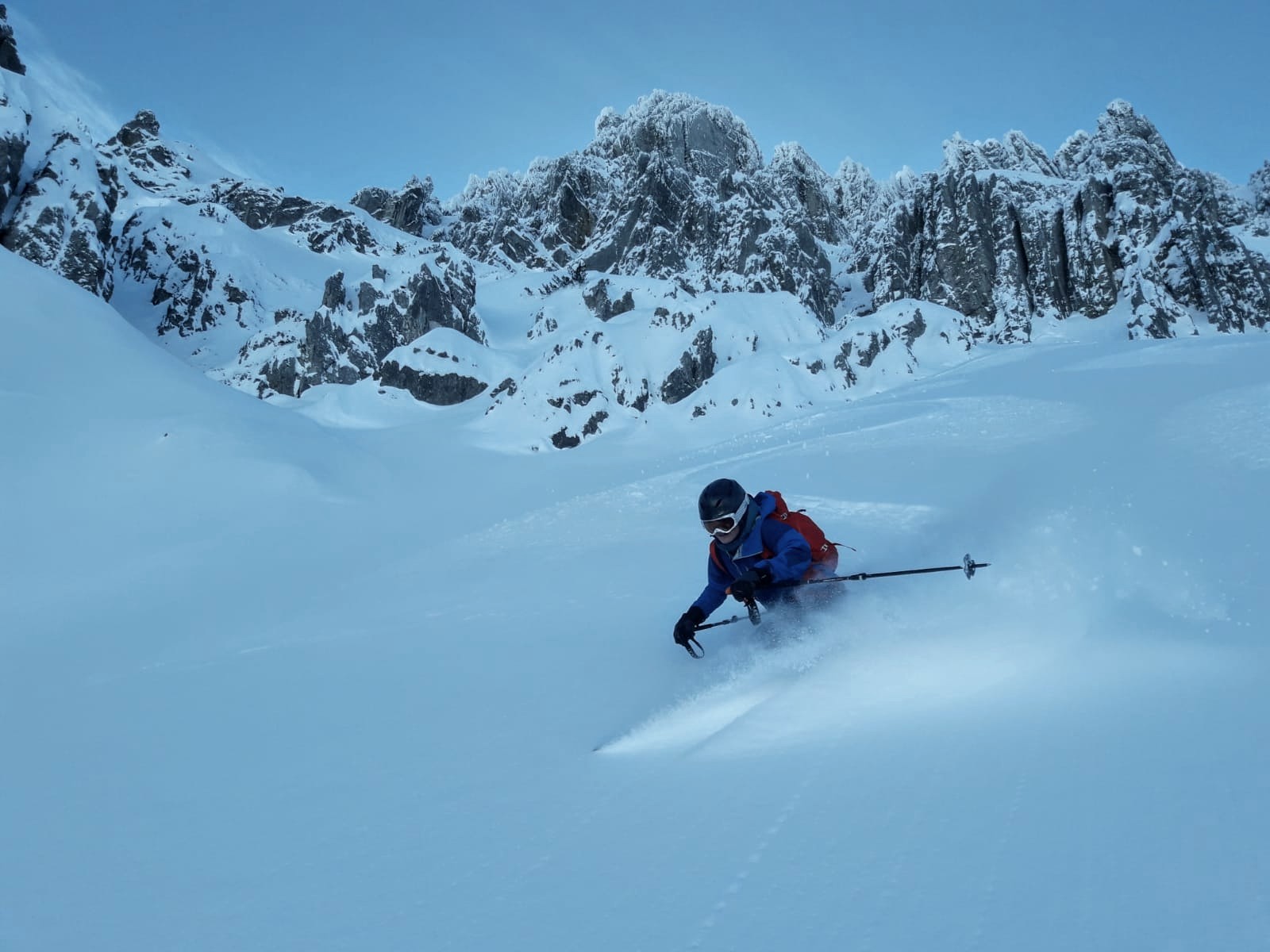 Susi Süßmeier, Frauenpower im Schnee, Foto: Susi Süßmeier | Climbers Paradise