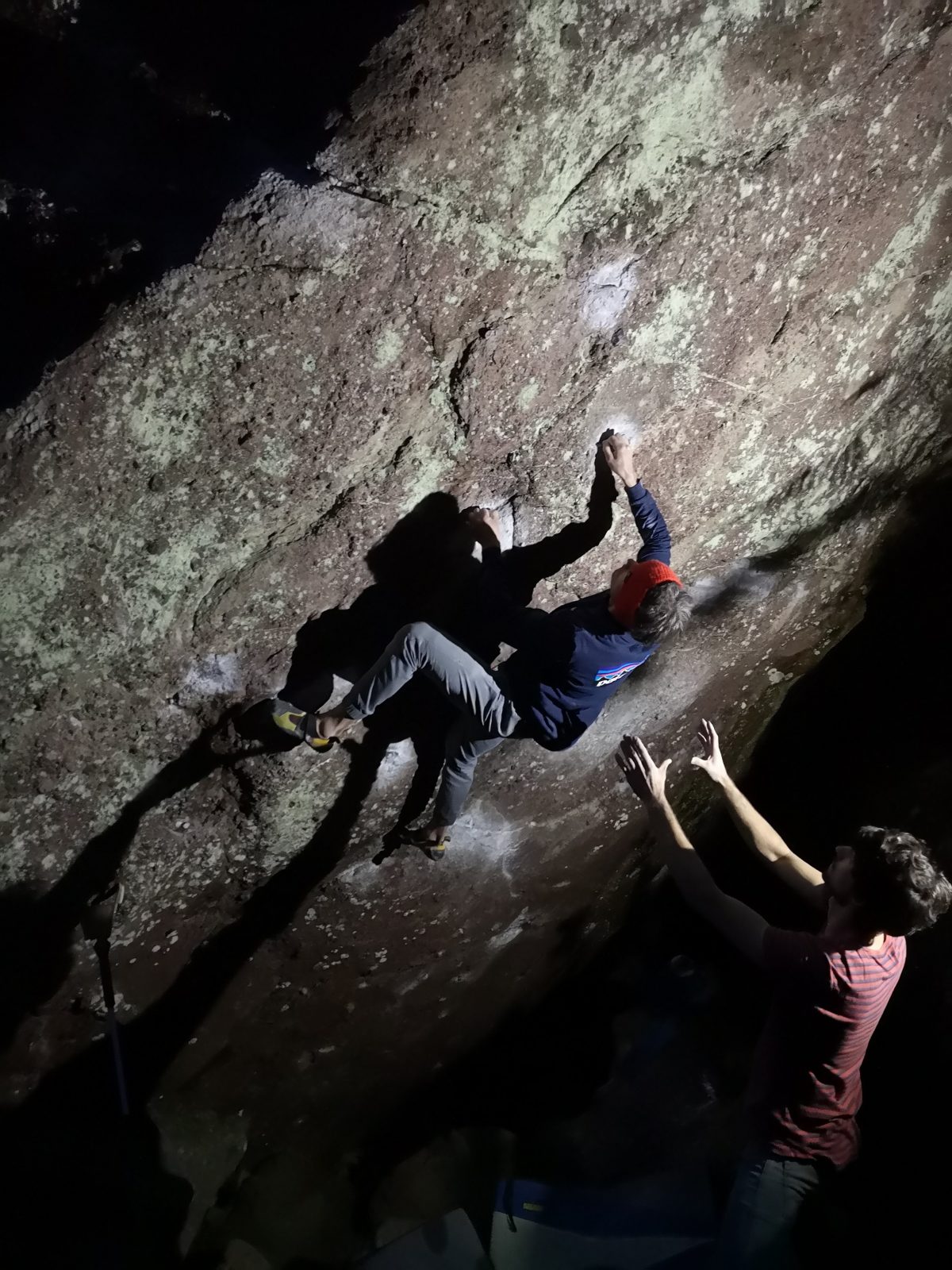 Night Session mit Stirnlampe, Foto: Martina Scheichl | Climbers Paradise