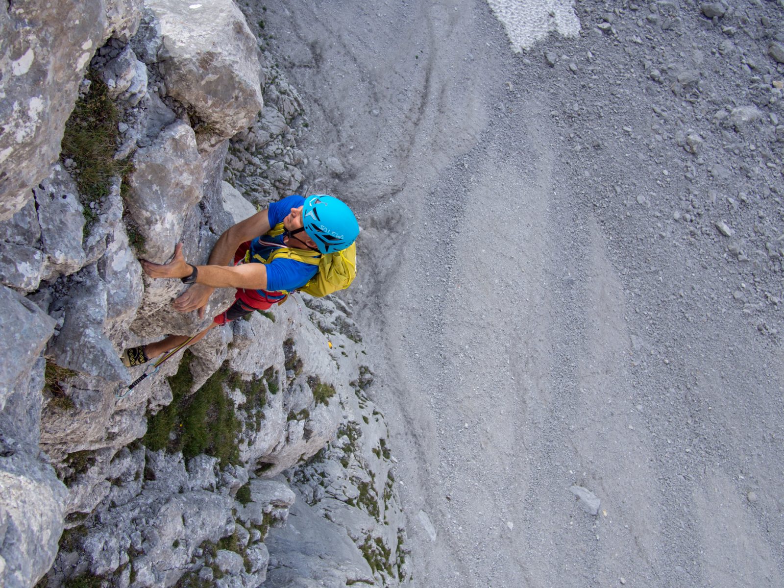 Alpinklettern am Wilden Kaiser, Tirol. Foto: Simon Schöpf | Climbers Paradise