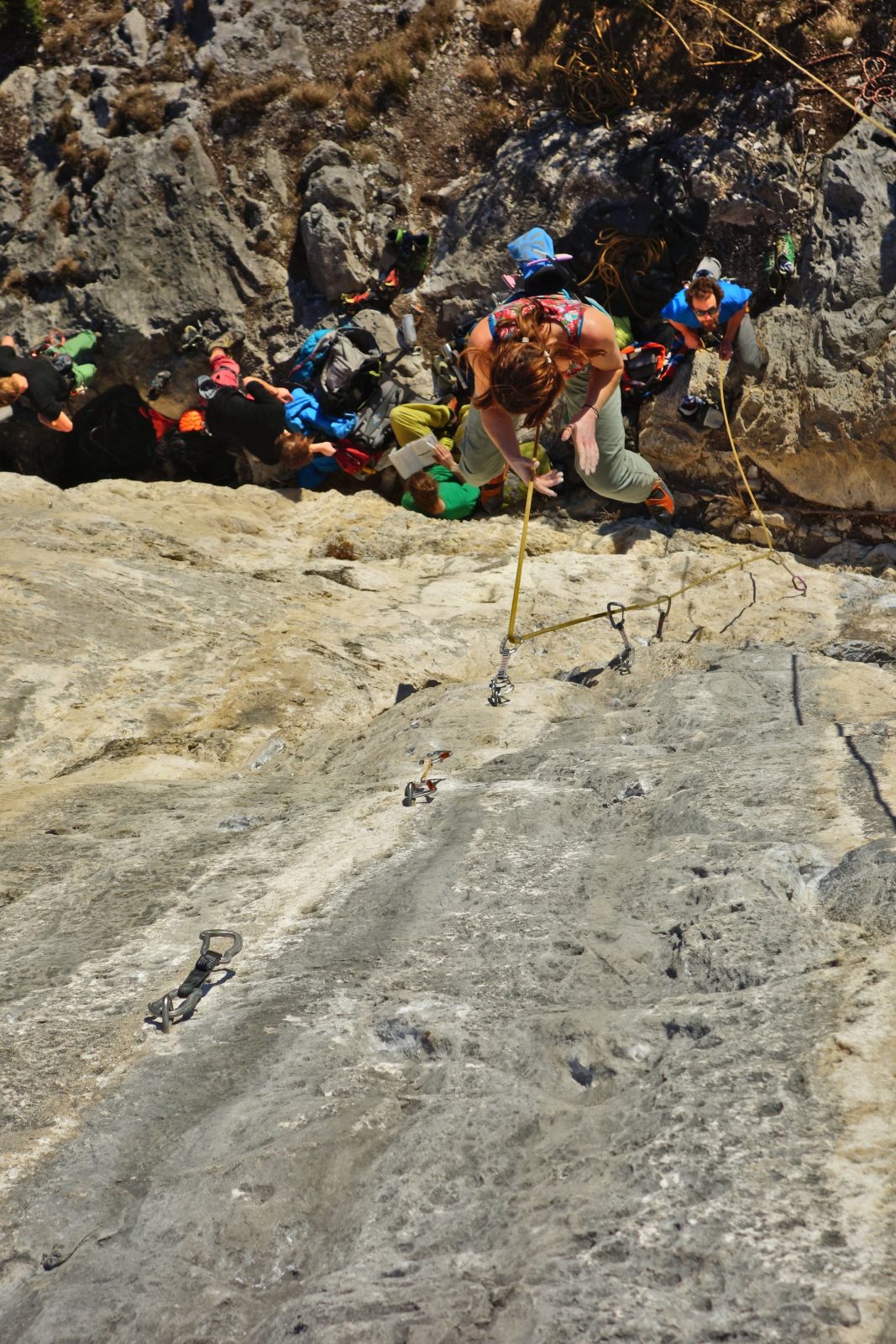 Sturzangst durch geplantes Fallen überwinden, Foto: Martina Scheichl | Climbers Paradise