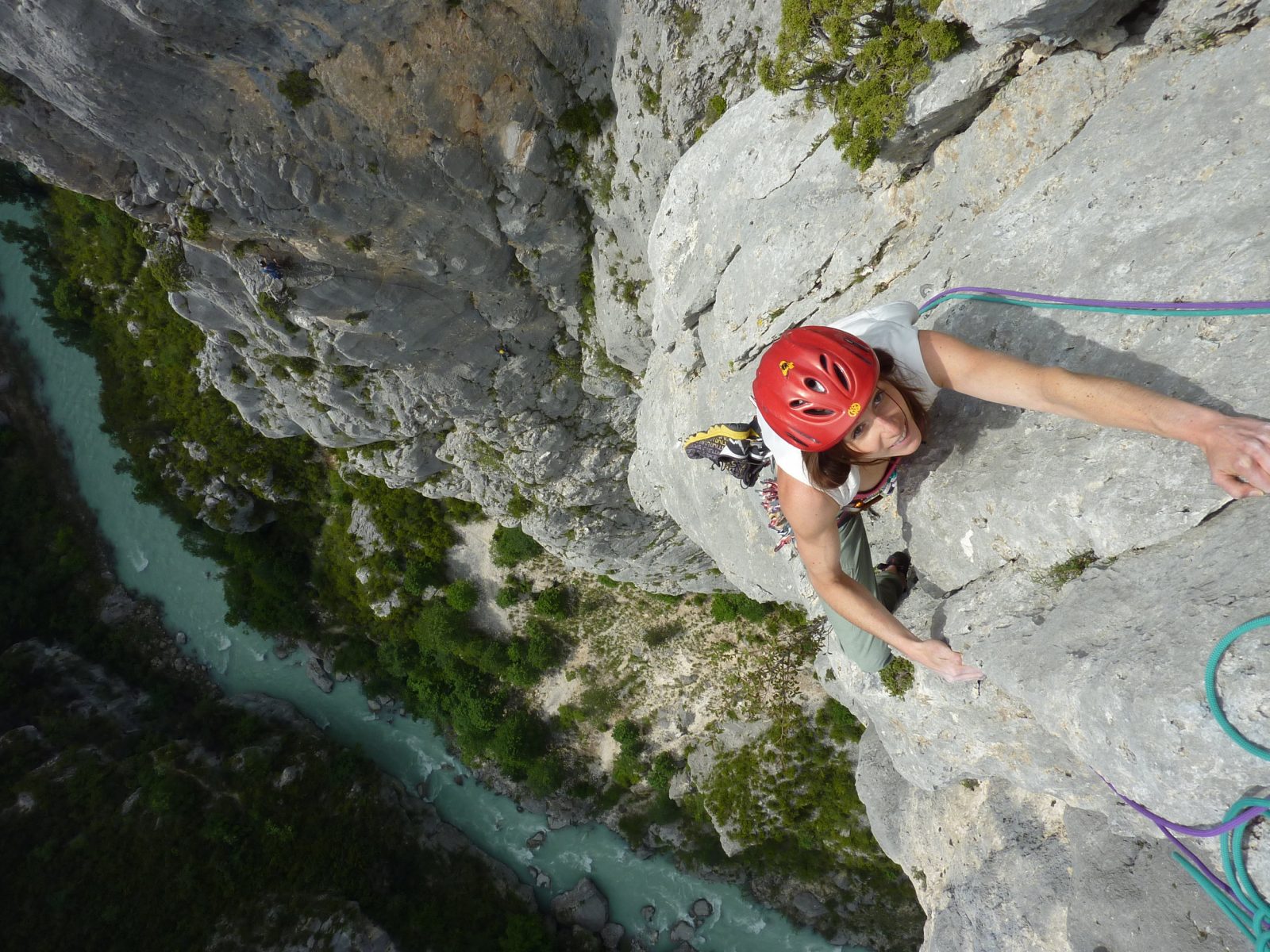 Sturzangst überwinden und befreiter klettern, Foto: Martina Scheichl | Climbers Paradise