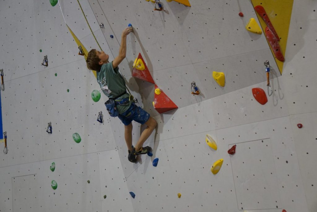 Kinder-Klettertraining: Der Wettkampf ist nicht das alleinige Ziel, Foto: Matthias Bader | Climbers Paradise