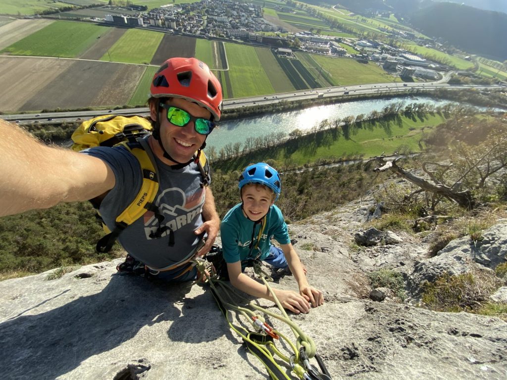 Kinder-Klettertraining: Der Spaß steht im Vordergrund, auch am Fels, Foto: Matthias Bader | Climbers Paradise