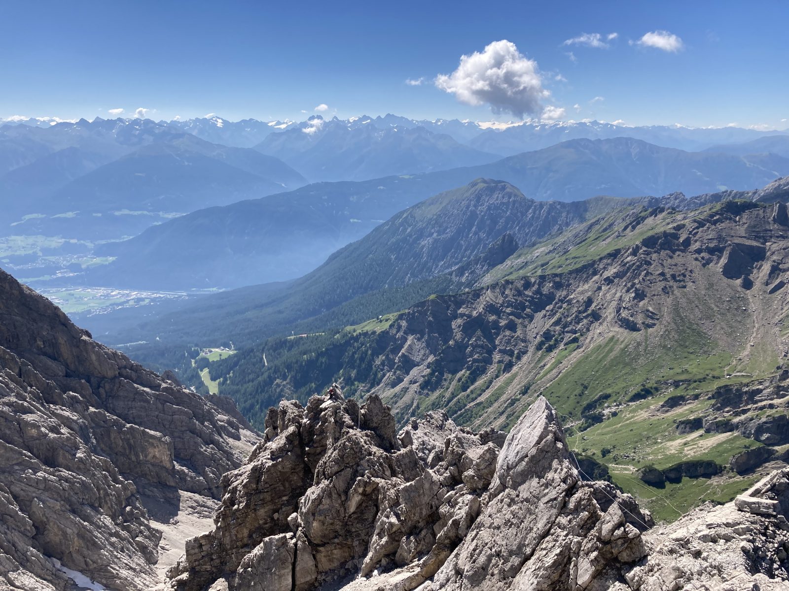 Die Gipfelsicht vom Maldonkopf, Foto: Susa Schreiner | Climbers Paradise