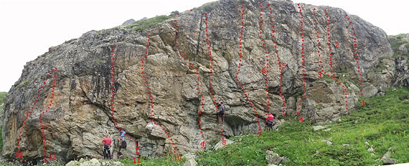 Kletterarena Jamtal, Foto: TVB Paznaun