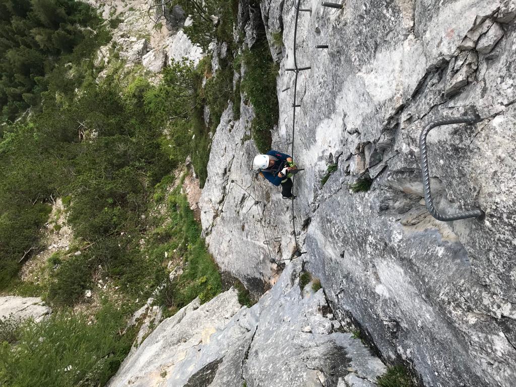 Ehrwalder Klettersteigrunde - Seeben Klettersteig; Foto: Susa Schreiner | Climbers Paradise