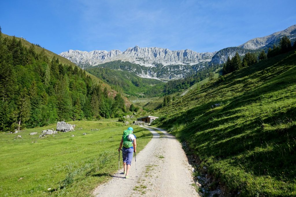 Wilder Kaiser: Alpinklettern am Sonneck. Foto: Simon Schöpf | Climbers Paradise