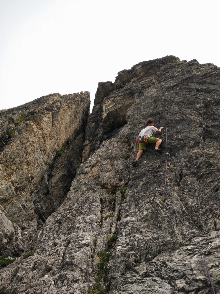 Klettern und Corona - Dr. Rouven Hornung beim Klettern in den Kalkkögel, Foto: Dr. Rouven Hornung | Climbers Paradise