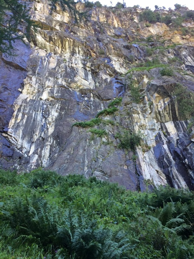 Der Felsriegel des Klettergartens Gailwand | Climbers Paradise