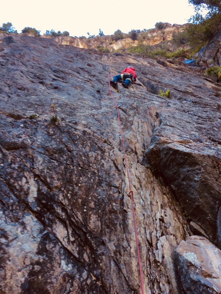 Die Route Joshua Tree Classic (6a+) im Klettergarten Gailwand im Kaunertal | Climbers Paradise