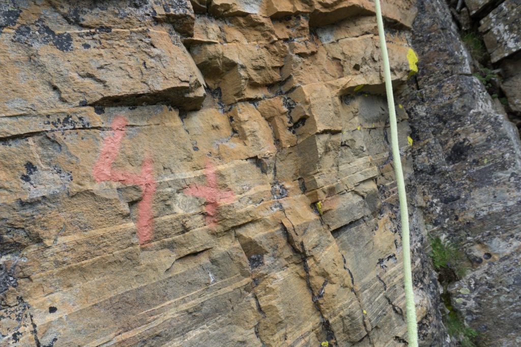 Die Touren im Klettergarten Gamshorn in Paznaun sind teilweise beschildert | Climbers Paradise