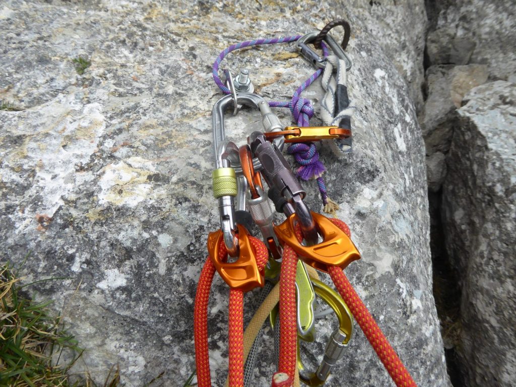 Eigenengagement bei der Sicherung ist z.T. durchaus gefragt, Foto: Bonnie Klingler | Climbers Paradise