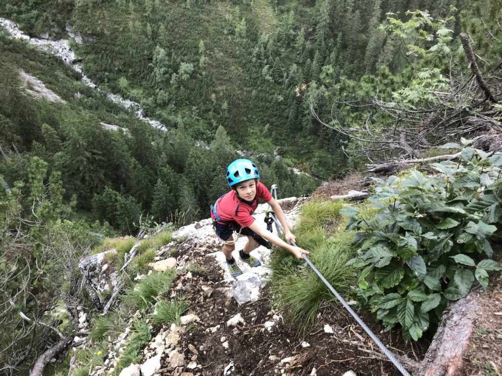 An ausgesetzten Stellen den Kindern Zeit geben | Climbers Paradise