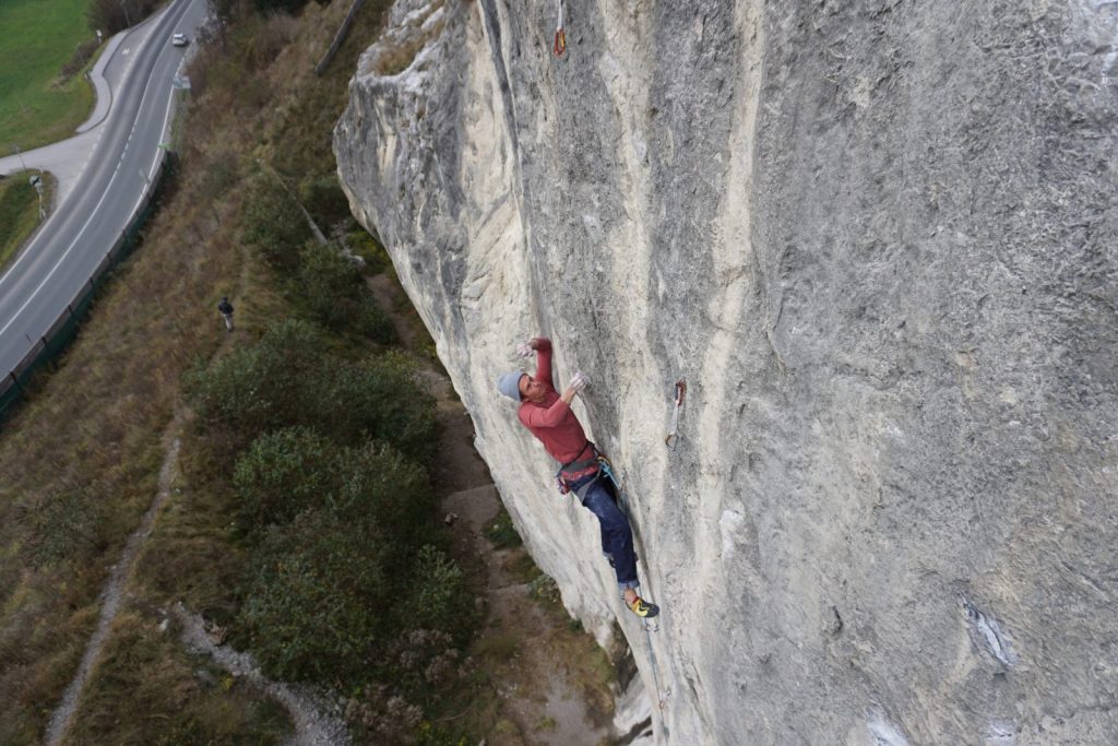 Chri Kappacher an der Martinswand | Climbers Paradise