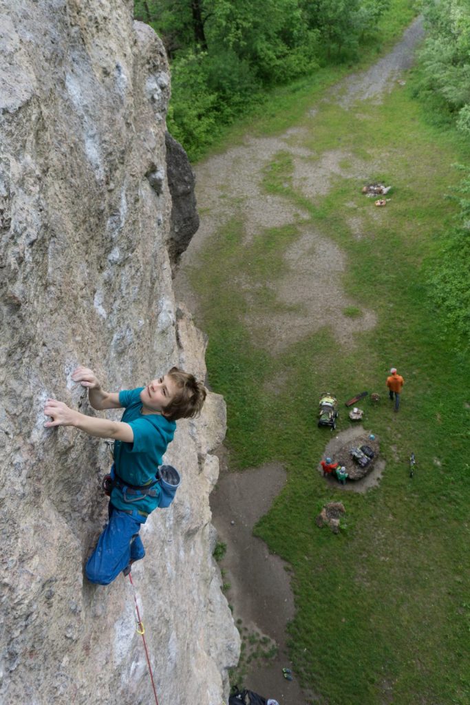 Jonas Bader am Höttinger Steinbruch | Climbers Paradise