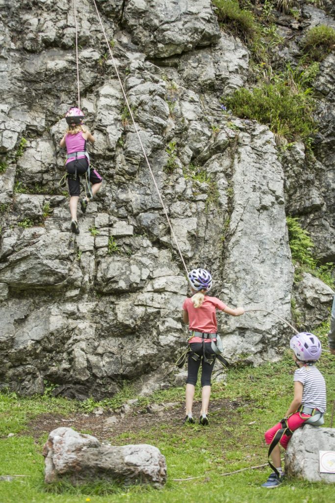 Klettern beim Halsergrund, Foto: Defrancesco | Climbers Paradise