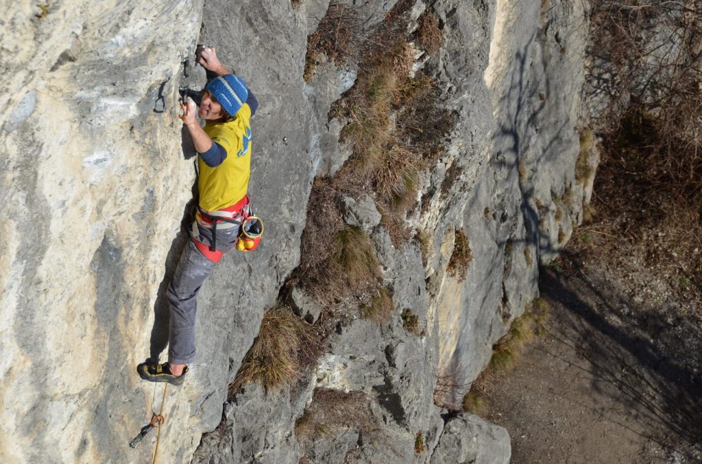 Matthias Bader in Schnellaktion beim Klettern in der wunderbaren Welt im Dschungelbuch | Climbers Paradise