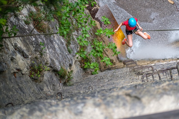 Unterwegs in der Ehnbachklamm, Foto: Kraxlfreunde | Climbers Paradise