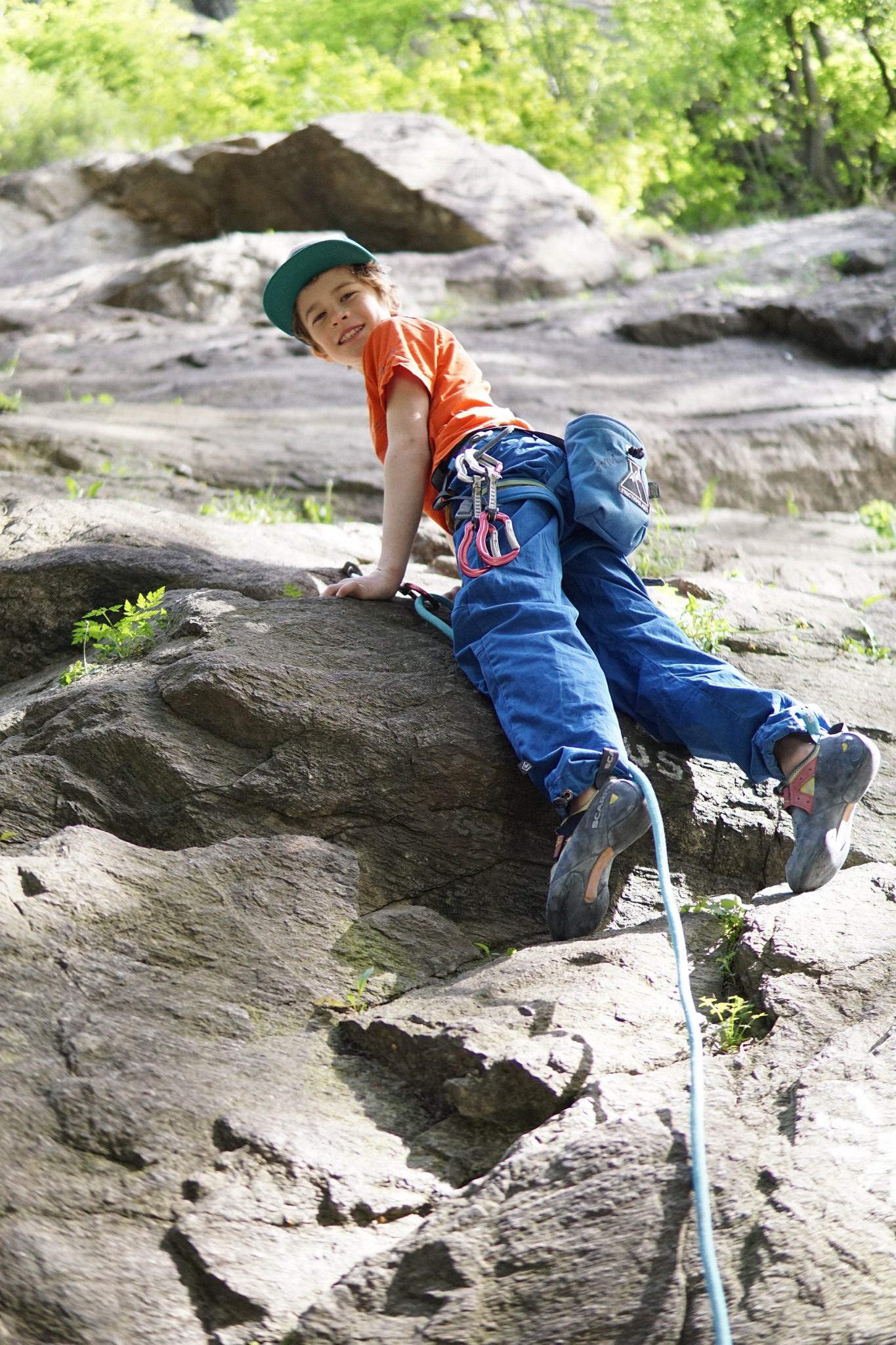 Kinderroute im Klettergarten Ötz, Foto: Matthias Bader | Climbers Paradise