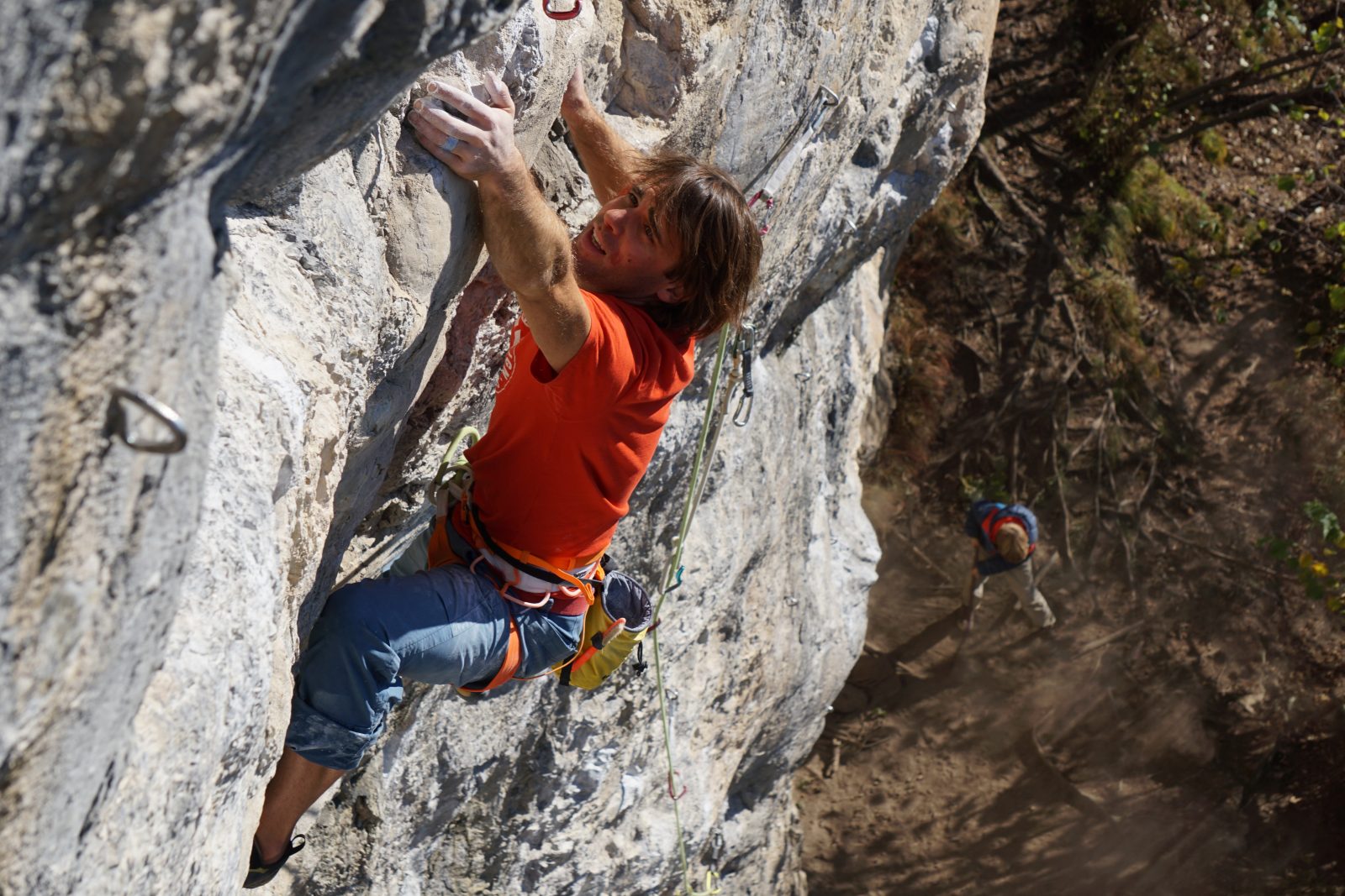 Klettern im Winter, und zwar im T-Shirt in der Mull | Climbers Paradise