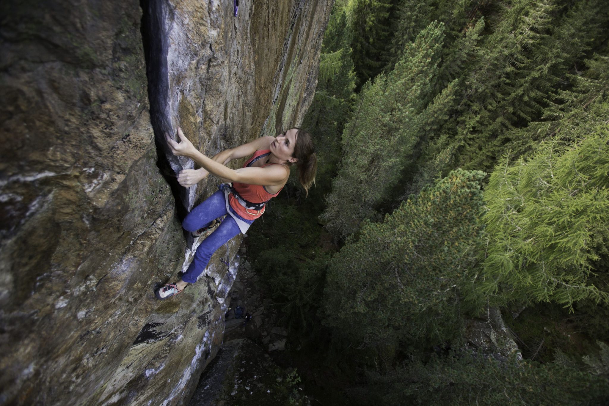 Die Route Le Miracle im Klettergarten Niederthai, Foto: Tirol Werbung, Johannes Mair | Climbers Paradise