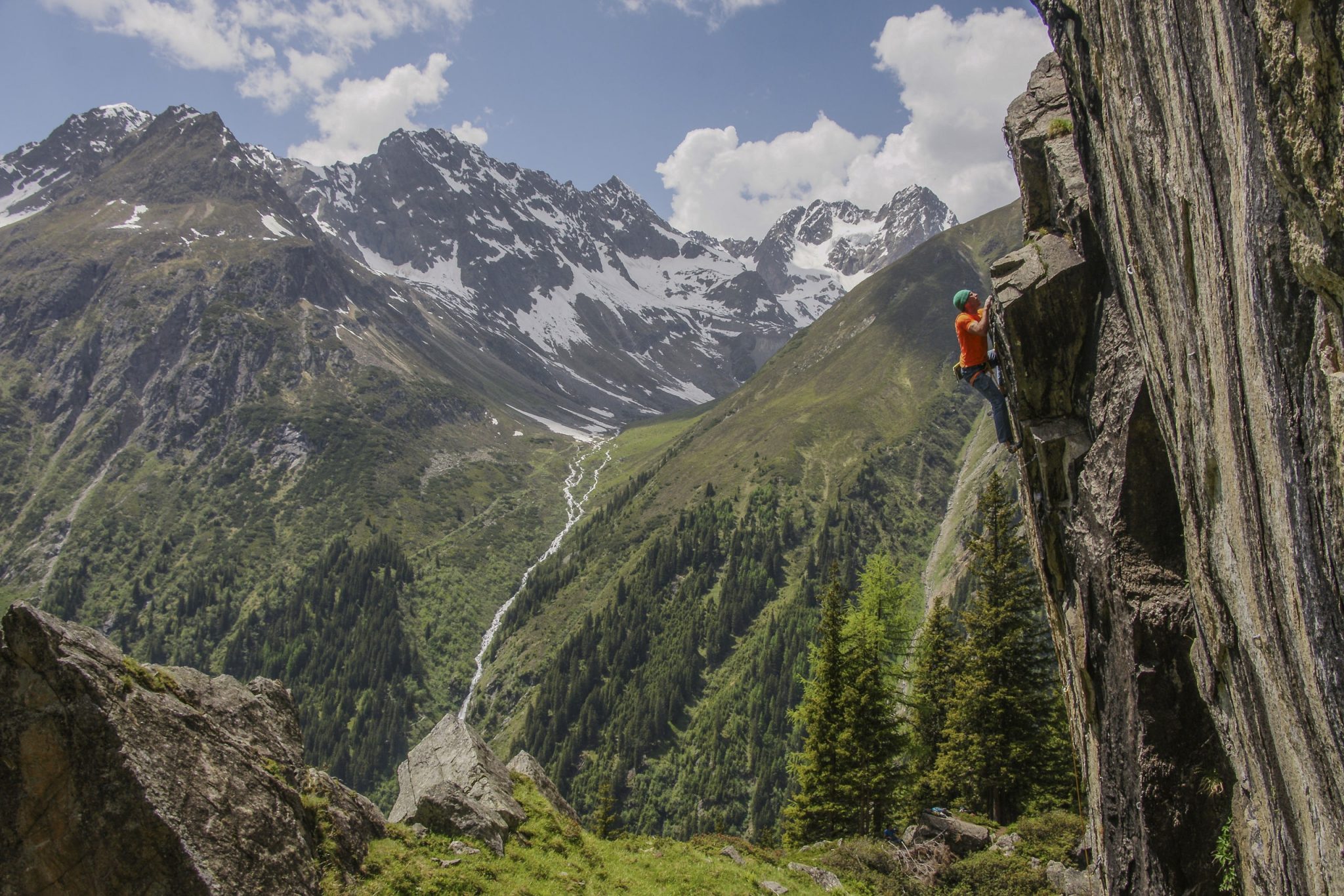 Ausblick vom Hexenkessel, Foto: TVB Pitztal, Benedikt Falbesoner | Climbers Paradise