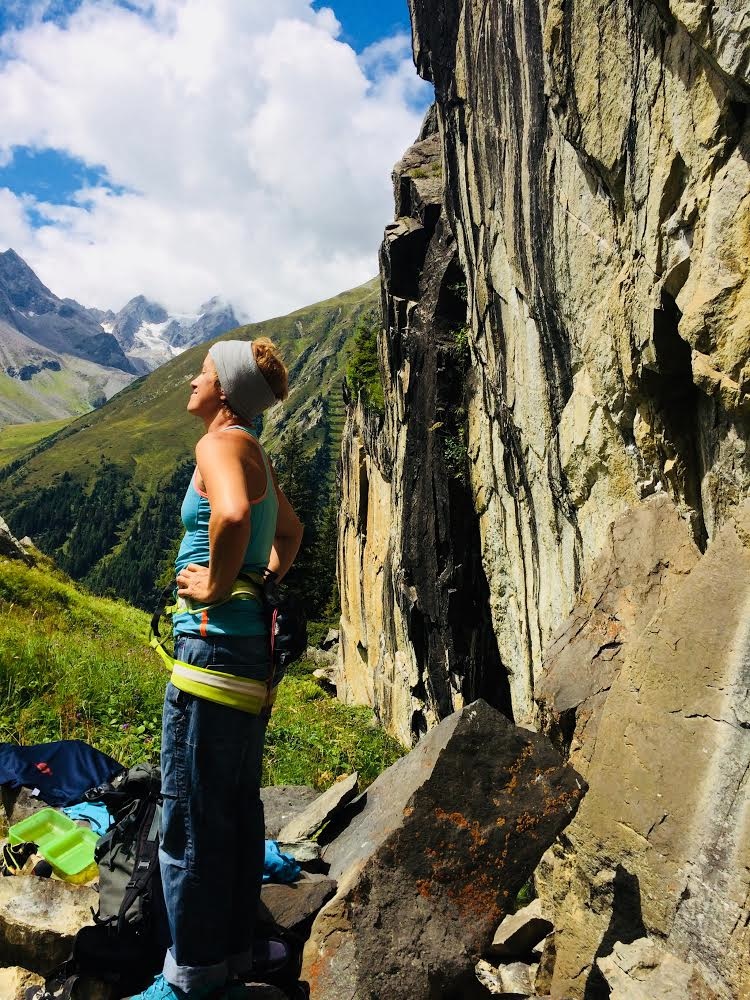 Autorin Susa genießt den Hexenkessel | Climbers Paradise