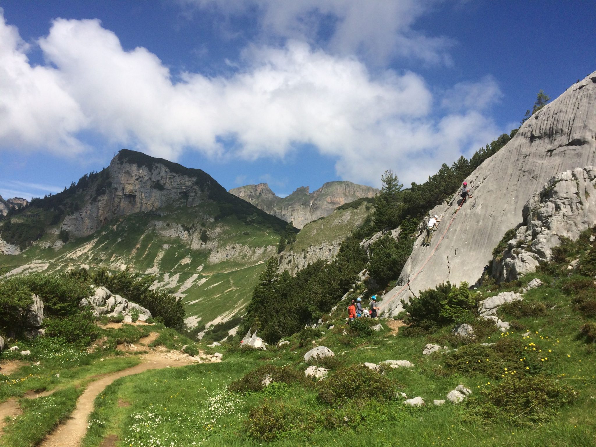 Familienfreundliche Gebiete inmitten des breiten Rofan-Almbodens | Climbers Paradise